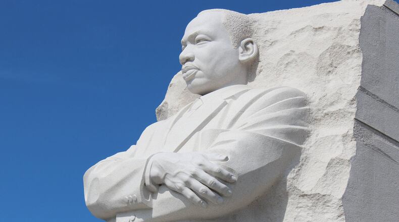 The Martin Luther King, Jr. memorial on the National Mall in Washington, D.C. (Ellen Creager/Detroit Free Press/TNS)