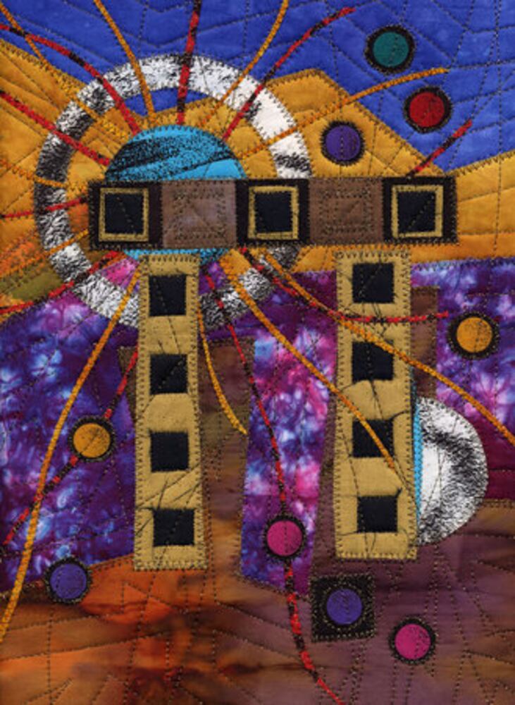Art quilts a new stitch on creativity