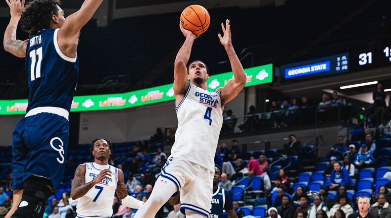 Georgia State's Cesare Edwards had a strong game. (Photo by Daniel Wilson)