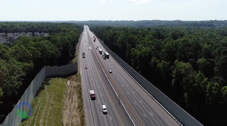 Georgia DOT has produced a video to celebrate completion of the I-85 Widening, Phase 1 project. (Courtesy Georgia DOT)