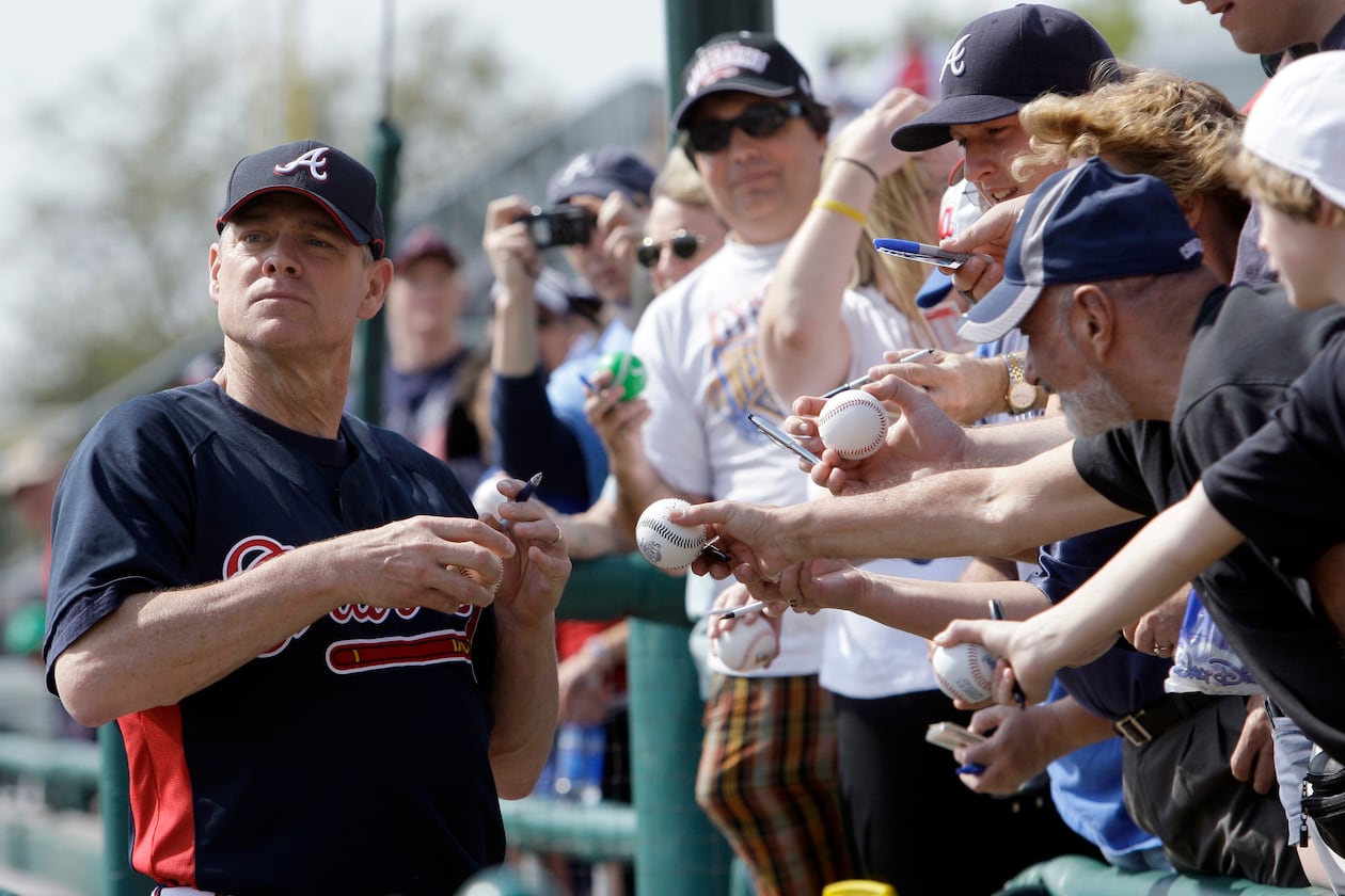Former Atlanta Brave Dale Murphy won't have another chance to enter the Hall of Fame until 2028. (Rob Carr/AP 2009)