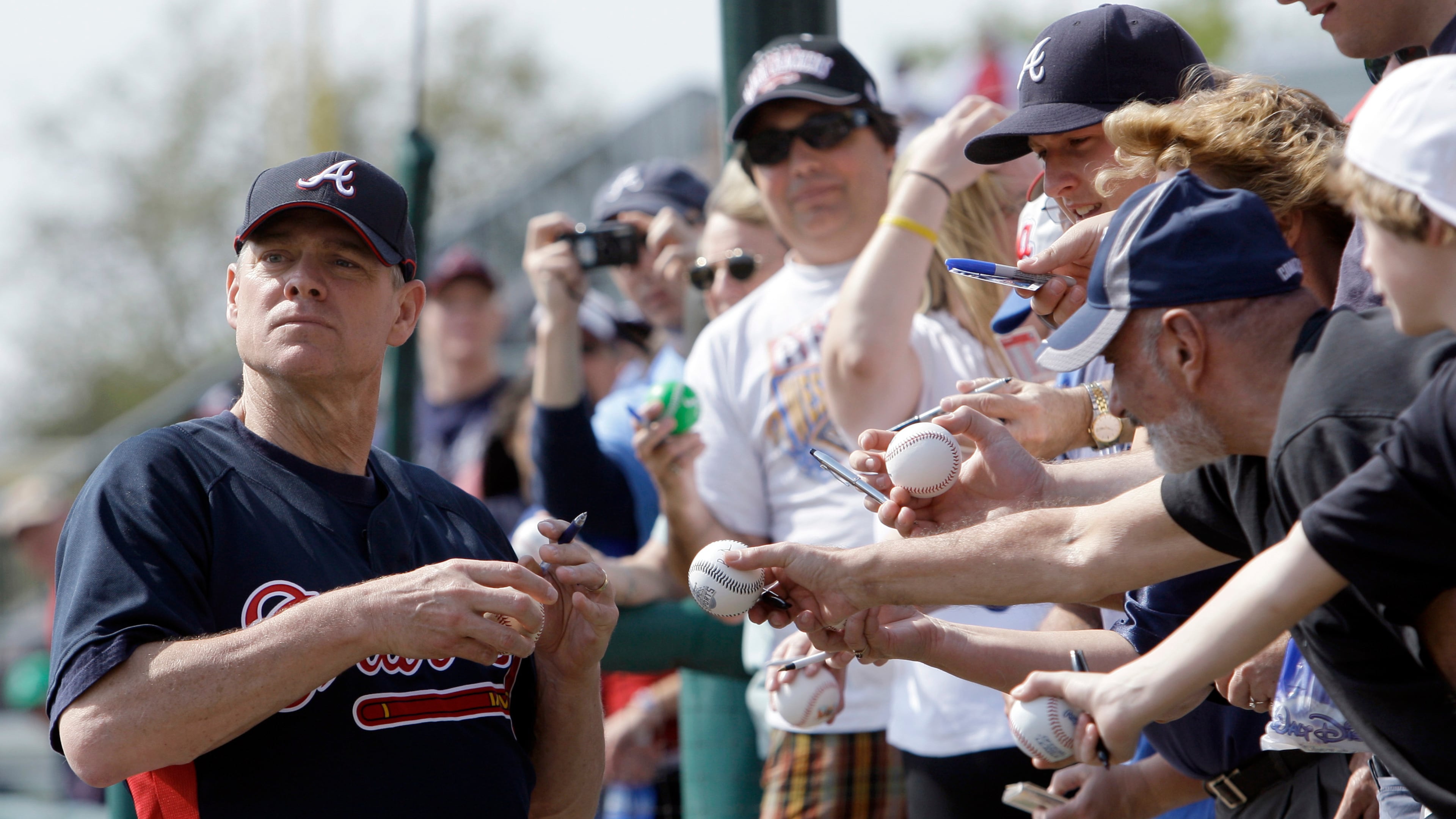 Former Atlanta Brave Dale Murphy won't have another chance to enter the Hall of Fame until 2028. (Rob Carr/AP 2009)