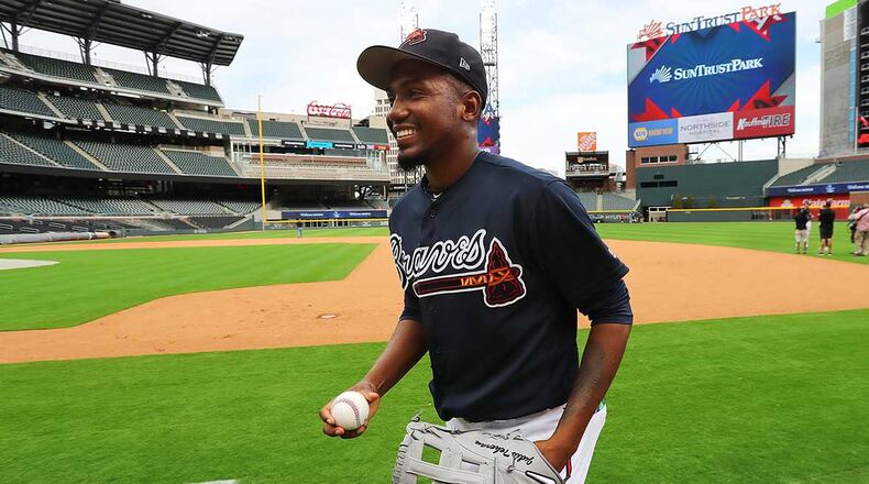 Julio Teheran will start for the Braves in Friday's SunTrust Park opener against the Padres.