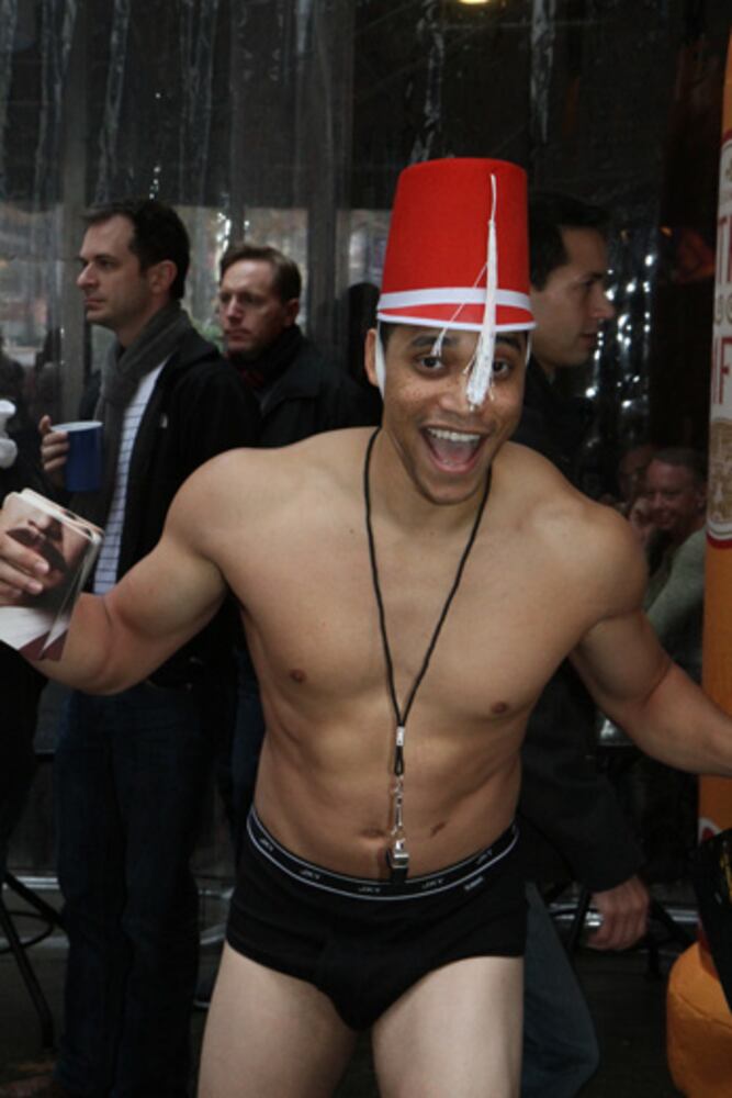 Santa Speedo Run