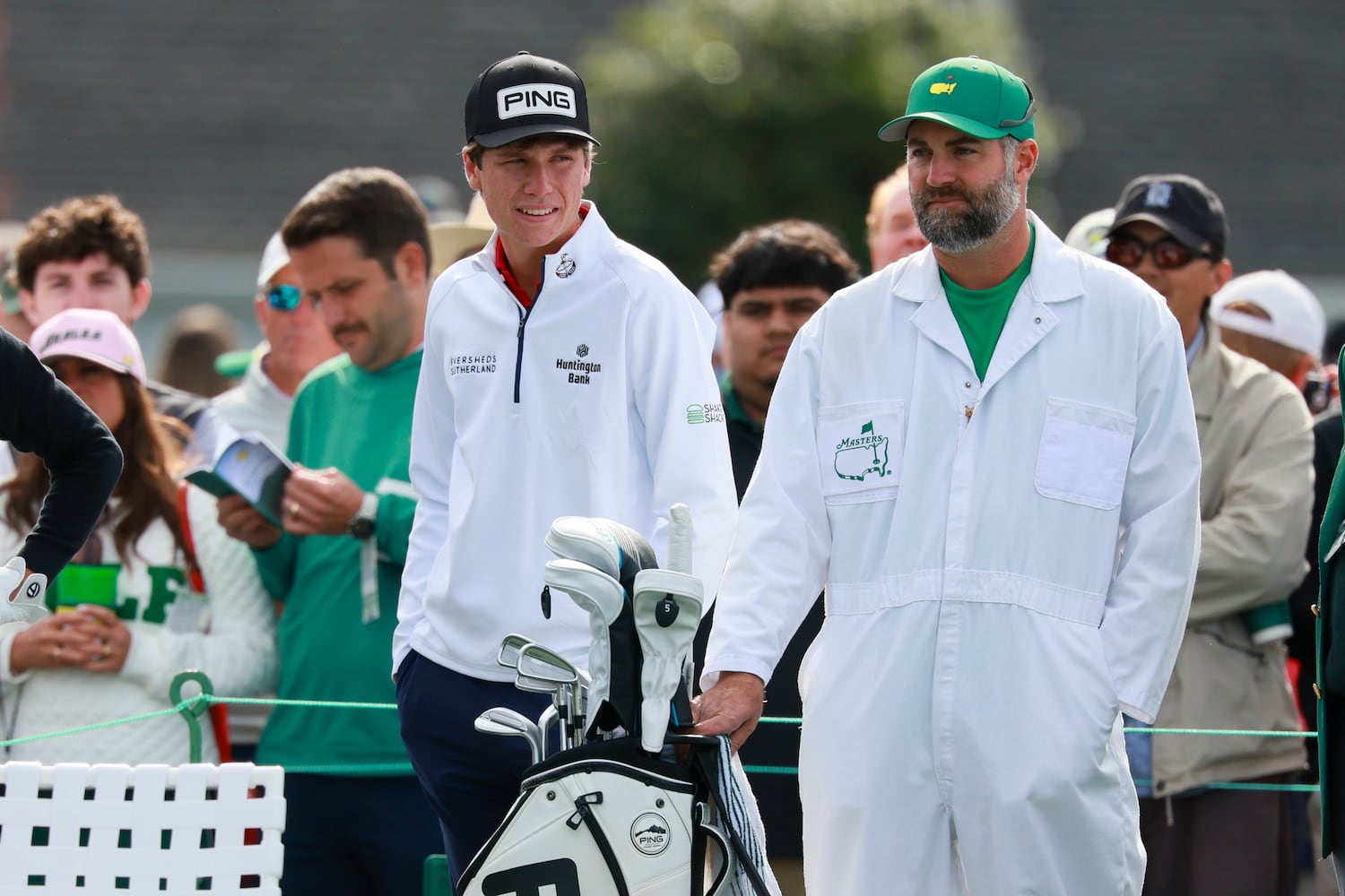 Masters practice round Monday