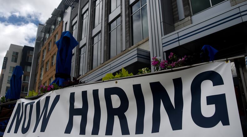 Jobless claims are dropping as the economy shows early signs of picking up steam. (Olivier Douliery/AFP via Getty Images/TNS)