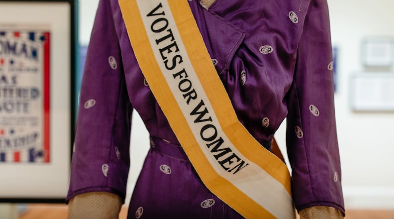 “Any Great Change: The Centennial of the 19th Amendment” will be on display at the Atlanta History Center until Jan. 31, 2021 Contributed by the Atlanta History Center