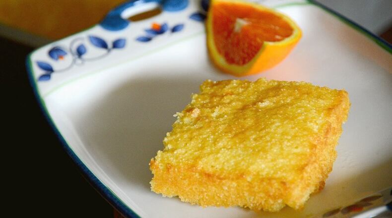 Almond, Orange and Semolina Cake. (Lake Fong/Pittsburgh Post-Gazette/TNS)