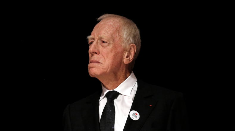 Actor Max Von Sydow died Sunday at age 90.