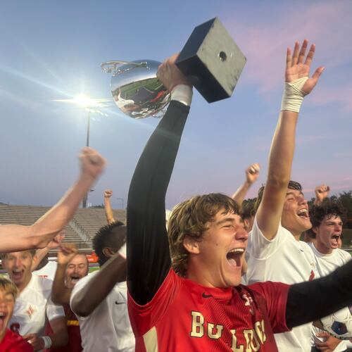 Thomasville clinched a 1-0 win over Armuchee in the Class A Division I boys soccer state championship on Thursday, May 14, at Matthews Field in Thomaston, Georgia (Jack Leo/AJC).