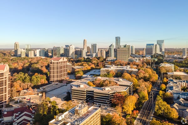 Piedmont Center is a 2.2 million-square-foot office complex in Buckhead that CP Group acquired in an all-cash transaction in 2025. (Courtesy of CP Group)