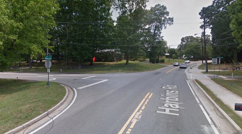 A new traffic signal is planned for Harbins Road at Tanner Road/Sanjo Street in Dacula. (Google Maps)