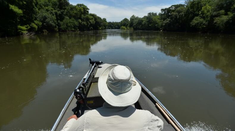 Along the Flint River. BRANT SANDERLIN/BSANDERLIN@AJC.COM