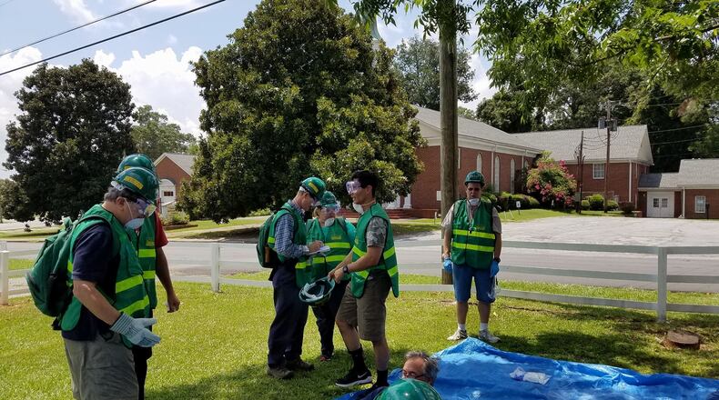 The next training classes will be held on three Saturdays in June for Cobb’s Community Emergency Response Team (CERT). The registration deadline is noon May 29. (Courtesy of Cobb County)