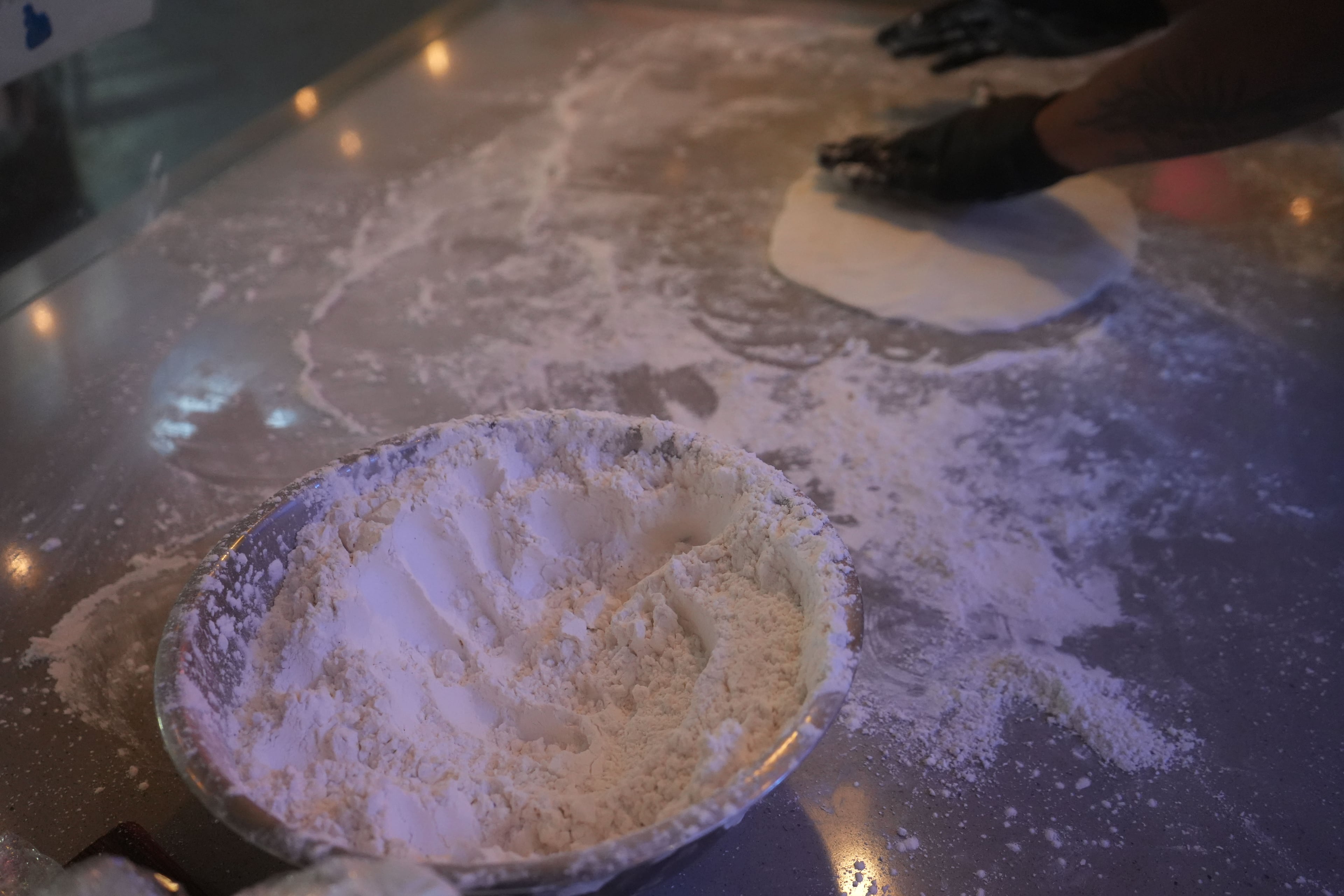 Joel Iverson's gluten-free pizza incorporates a gluten-free flour from Italy as one of its ingredients. (Courtesy of Monday Night Brewing)