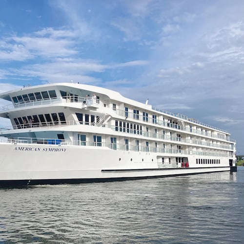 The 180-passenger American Symphony is a modern riverboat that sailed American Cruise Lines' inaugural Gulf Coast cruise. (Courtesy of American Cruise Lines)