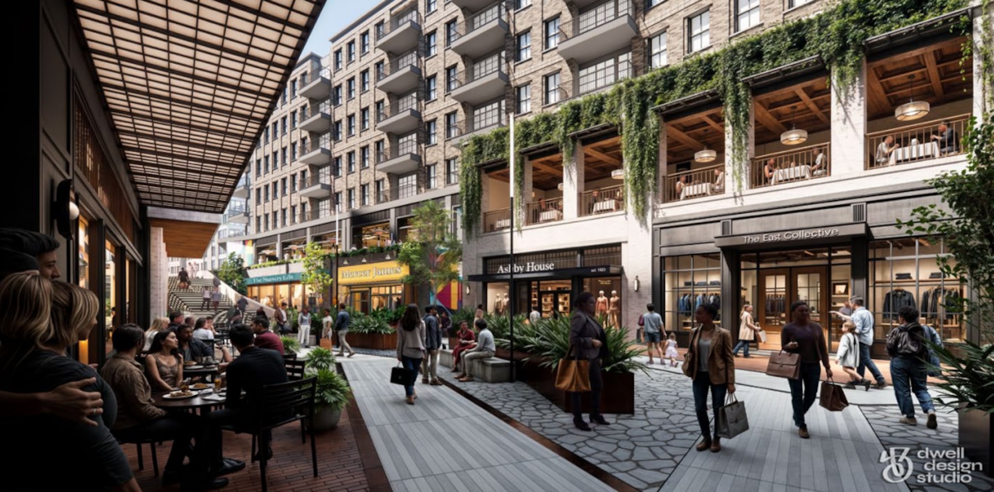 Amsterdam Walk rendering