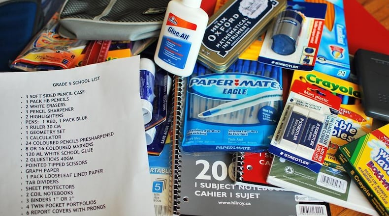 North Fulton Community Charities is collecting backpacks and school supplies for distribution to needy children. AJC FILE