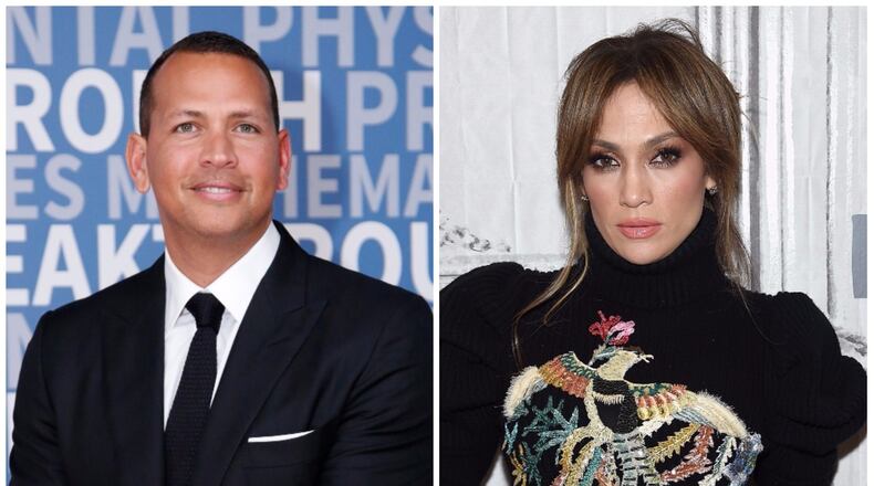 Alex Rodriguez (left) and Jennifer Lopez (right) are rumored to be dating. (Photo by Kimberly White/Getty Images for Breakthrough Prize, Jamie McCarthy/Getty Images)