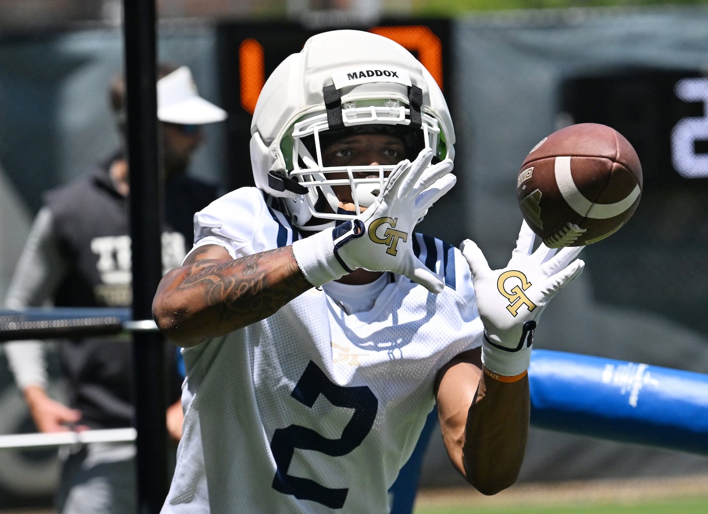 Georgia Tech football practice