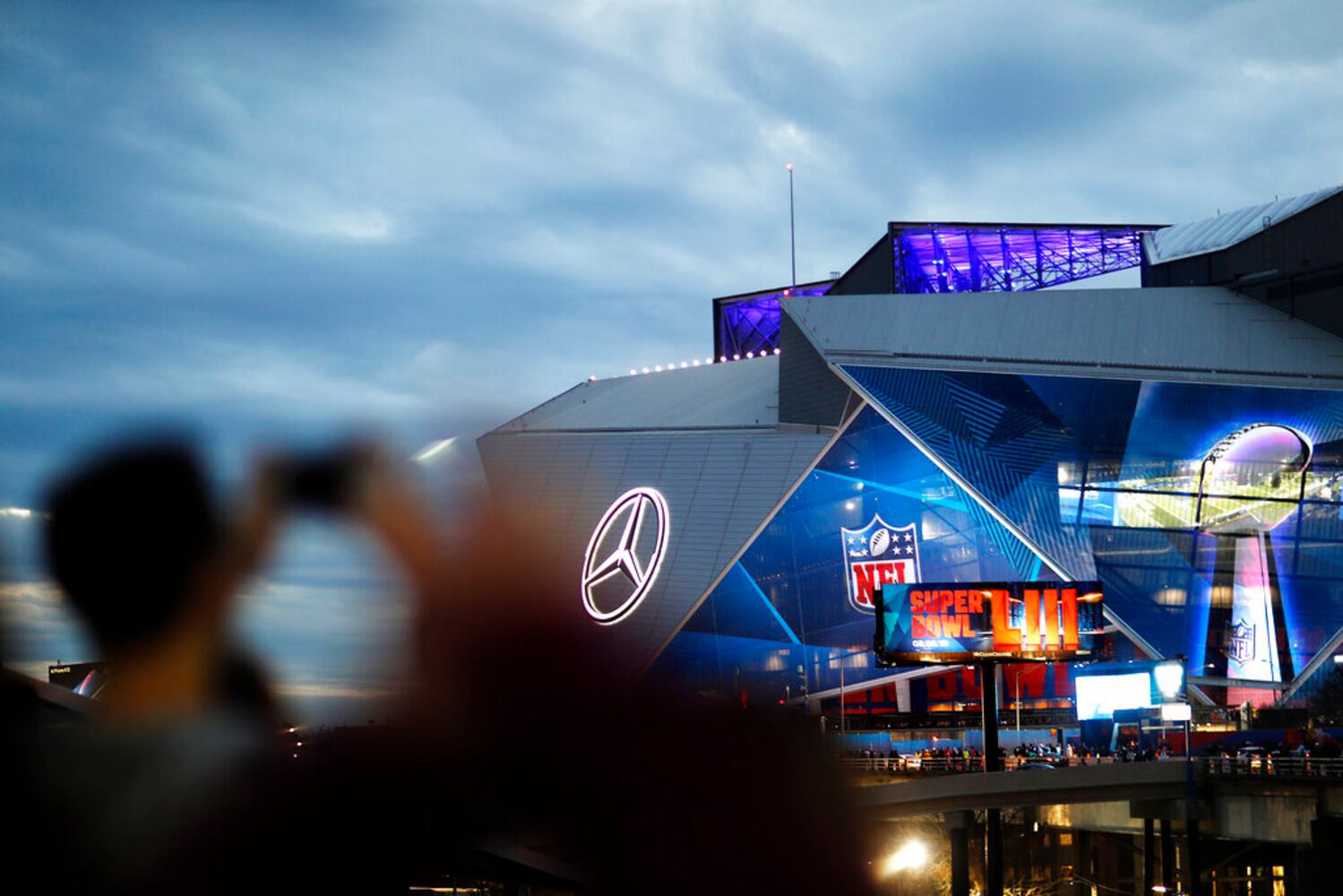 Photos: Scenes ahead of Super Bowl 53 in Atlanta