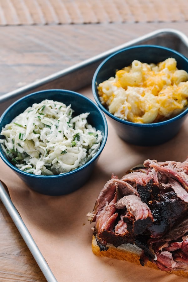 Find barbecue and all the sides at Twin Smokers BBQ in downtown Atlanta. (Courtesy of Tori Allen PR)