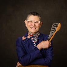 New York Times bestselling author and five-time James Beard Award winner Dorie Greenspan shares recipes from her latest book, "Dorie's Anytime Cakes," on sale Oct. 21. (Katie Donnelly Photography)