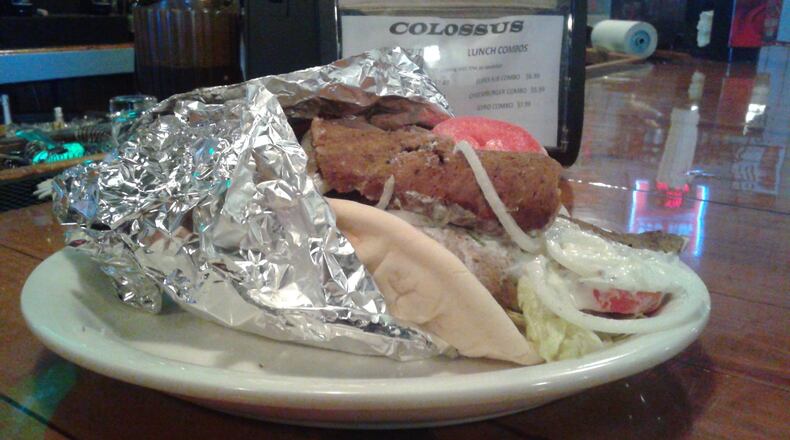 Gyros from Colossus in Stone Mountain