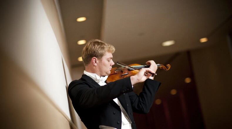 Concertmaster David Coucheron will lead the Atlanta Symphony Orchestra in performances of Vivaldi's "The Four Seasons" on Jan. 10 and 12 at Symphony Hall and Jan. 11 at Spivey Hall.
