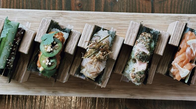 Cuddlefish opens March 1 in Dunwoody's High Street mixed-use development with a menu of hand rolls. (Courtesy of Cuddlefish)