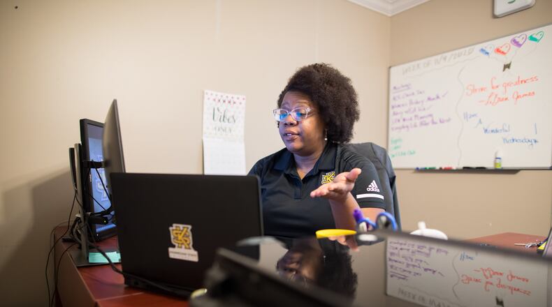 KSU's Raushanah Butler hosts monthly workshops to help alumni transition from campus to the real world.