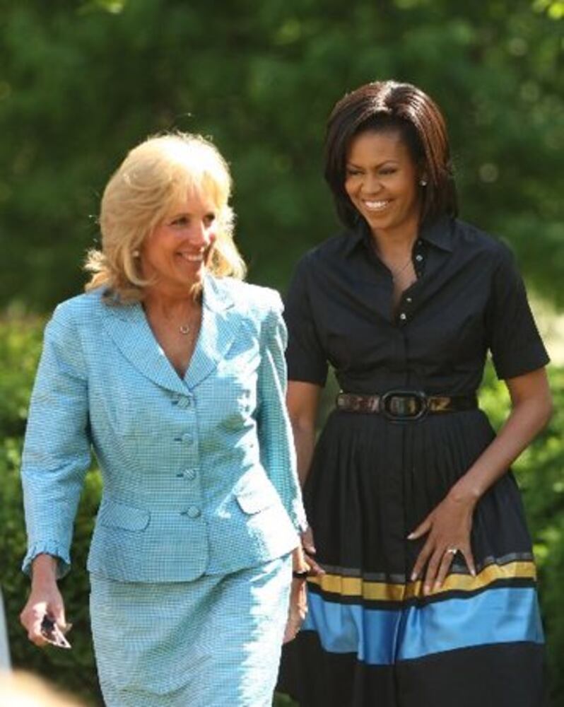 Michelle Obama's fashion splash