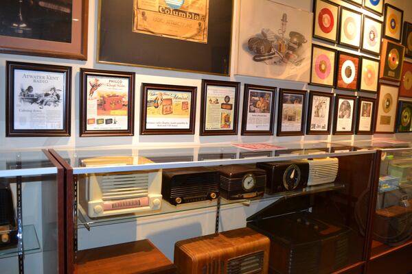 What part of the Radio Hall of Fame museum looks like. CREDIT: John Long