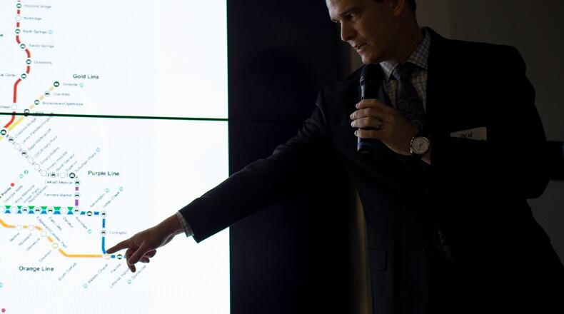 Benjamin Limmer, assistant general manager at MARTA, will become the next CEO of the HIllsborough Area Regional Transit Authority in Florida. BRANDEN CAMP/SPECIAL