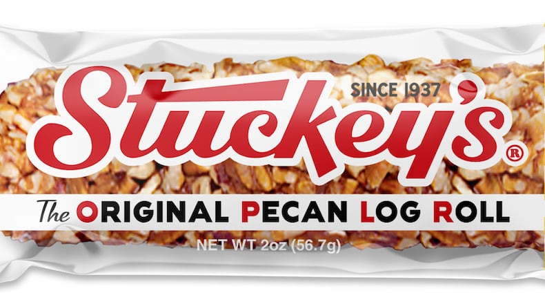 Original pecan log roll from Stuckey’s. Courtesy of Stuckey’s