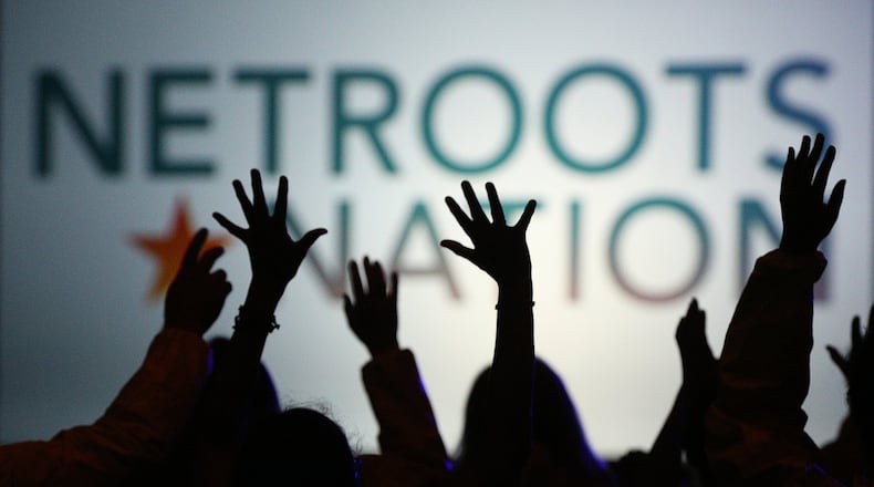 The Netroots Nation conference drew about 3,000 liberal activists to Atlanta for three days of speeches, panel discussions and other events. Some taught lessons on how to wrest control of local parties, while others urged participants to challenge establishment Democrats at the local and national levels if they aren’t liberal enough Curtis Compton/ccompton@ajc.com