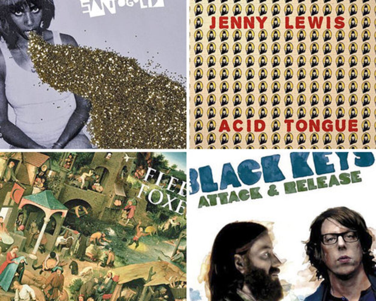 2008: Top 10 rock albums