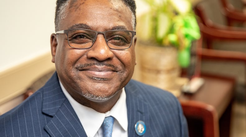 Interim Clayton County Schools Superintendent Anthony W. Smith says safety will be emphasized at upcoming graduation ceremonies. (Jenni Girtman for The Atlanta Journal-Constitution)