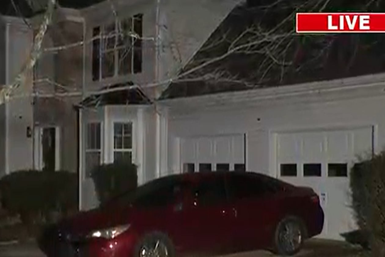 Powder Springs police are investigating after two people were killed in a domestic shooting on Saturday, authorities said. (Courtesy of Channel 2 Action News)