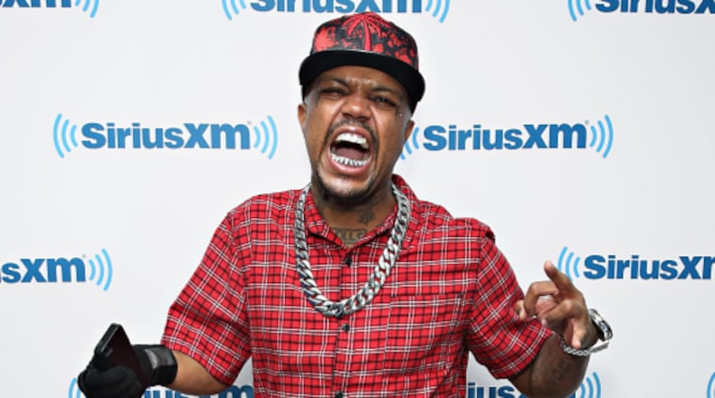 DJ Paul of Three 6 Mafia is pictured here during a 2015 visit to the SiriusXM radio studios in New York City.