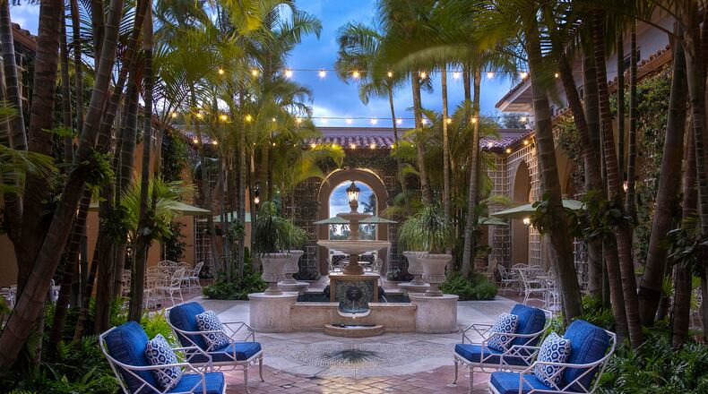 Seaside glamour merges with Italian architecture inspired by the Villa Medici in Rome at The Breakers at Palm Beach.
(Courtesy of The Breakers Palm Beach)