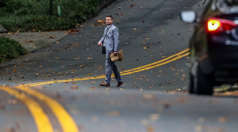 Authorities investigate after a man was found shot multiple times and killed Thursday morning in the driveway of a Buckhead home. The victim was spotted shortly before 8 a.m. in the 1200 block of Peachtree Battle Avenue.