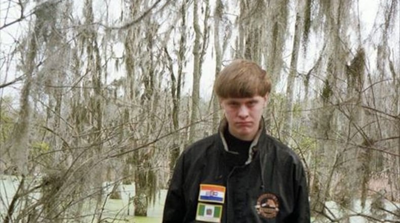 From the Facebook page of Dylann Roof, identified as the suspect in a mass shooting Wednesday night in Charleston, S.C.