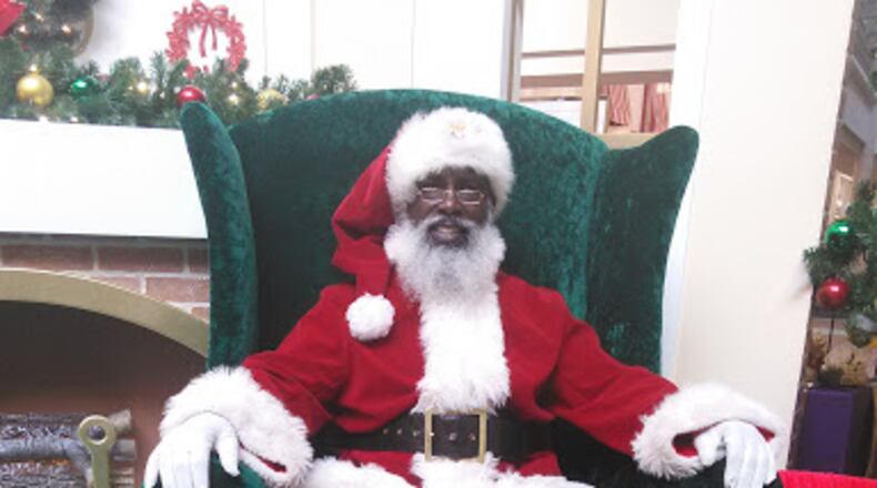 Santa at Greenbriar Mall. Image courtesy of Facebook.