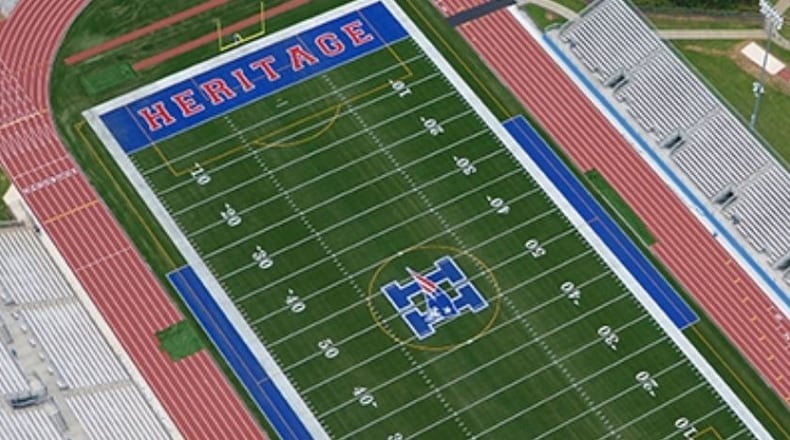 A report of gunfire prompted law enforcement and school officials to evacuate the Heritage High School stadium Friday night. The Rockdale County Sheriff's Office later determined the incident was a hoax.