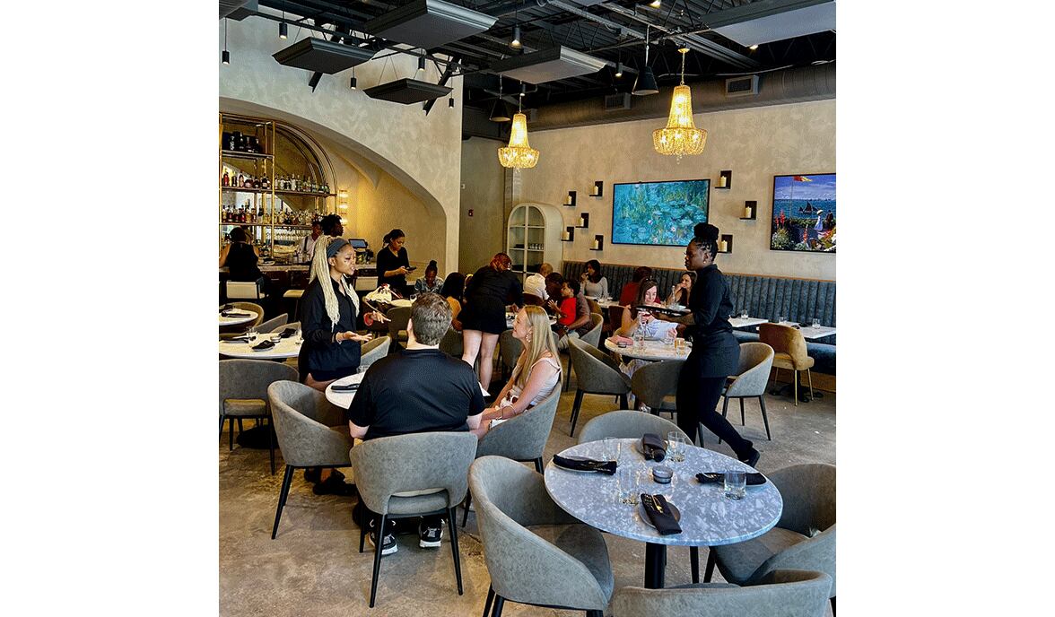 The interior of Forum Cocktail Co. at The Works. / Courtesy of Forum Cocktail Co.
