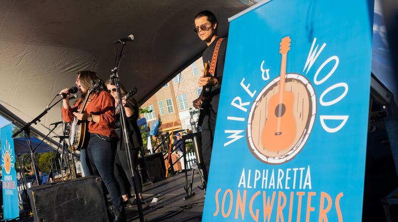The Wire & Wood Songwriters Festival returns to Alpharetta bigger than ever Oct. 7 and 8. COURTESY CITY OF ALPHARETTA AND AWESOME ALPHARETTA