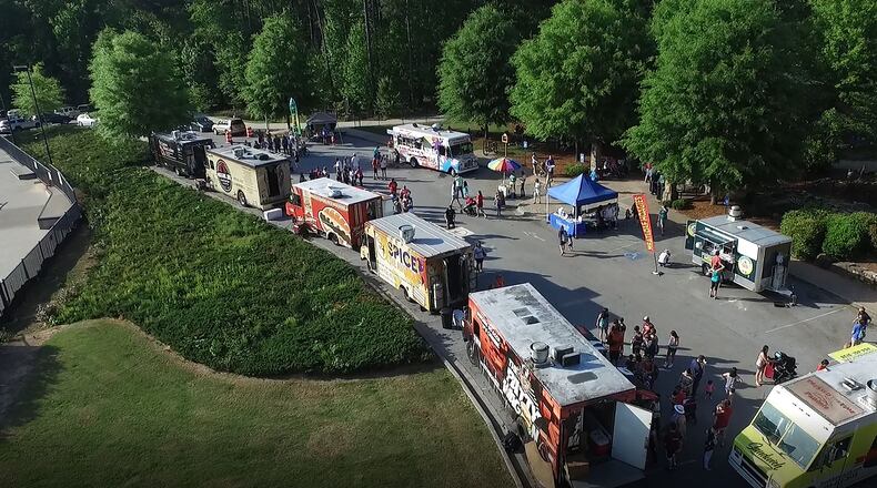 Dunwoody leaders and founders will gather with the community to recognize the City’s 10th Anniversary during the first Food Truck Thursday of 2019. CONTRIBUTED