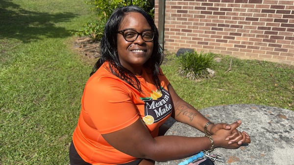 Macon voter Shameca Jordan is worried about voter participation among younger Georgians. (Joe Kovac Jr./AJC)