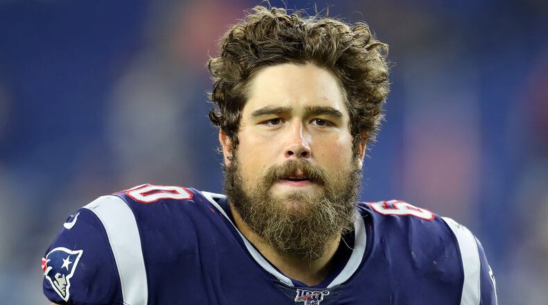 David Andrews won a Super Bowl with the New England Patriots in Atlanta last season.